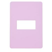 Placa 4x2 1 Modulo Horizontal N1371.1 RS Rosa, Linha Unno Life, ABB