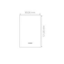 Placa 4X2 1 Módulo Inova Pro Class 85526 Alumbra Black Piano