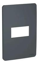 Placa 4x2 1 Modulo Orion Schneider Stellar Black S730101294 Placa 4x2 1 Modulo Orion Schneider Stellar Black S730101294