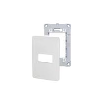 Placa 4X2 1 Módulo S730100274 Gamma Silver Orion Schneider