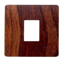 Placa 4x2 1 Modulo Vertical N1371.1V WG Wengue, Linha Unno Life, ABB