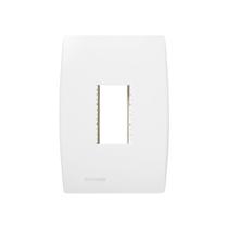 Placa 4X2 1 Modulo Vertical Siemens Soprano Ilus com Suporte Placa 4X2 1 Modulo Vertical Siemens Soprano Ilus com Suporte