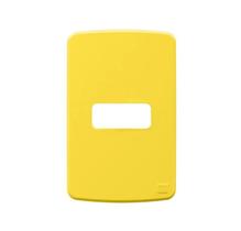 Placa 4x2 1 Posição Amarelo Composé WEG Placa 4x2 1 Posição Amarelo Composé WEG