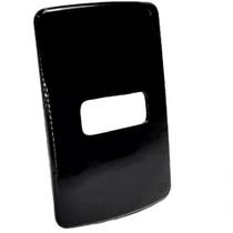 Placa 4X2" 1 Posição Composé Preto