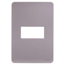 Placa 4X2 1 Posto Axis Grey S730101224 Orion Schneider Placa 4X2 1 Posto Axis Grey S730101224 Orion Schneider