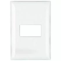 Placa 4x2 1 Posto Branca Thesi Bticino M5P1 Placa 4x2 1 Posto Branca Thesi Bticino M5P1