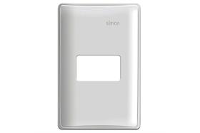 Placa 4x2 1 Posto Branca Tomada 19911-30 Simon Placa 4x2 1 Posto Branca Tomada 19911-30 Simon