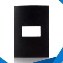 Placa 4x2 1 posto c/ suporte ebony clean margirius Placa 4x2 1 posto c/ suporte ebony clean margirius