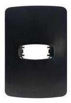 Placa 4x2 1 Posto Com Suporte - Alumbra Gracia Maxx Black Placa 4x2 1 Posto Com Suporte - Alumbra Gracia Maxx Black