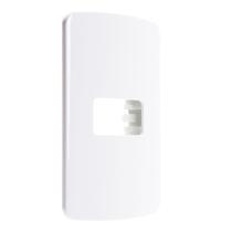 Placa 4x2 1 Posto Com Suporte B3 Margirius Branca