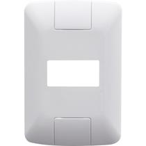 Placa 4x2 1 posto horizontal aria branca tramontina 57203004 Placa 4x2 1 posto horizontal aria branca tramontina 57203004