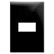 Placa 4x2 1 Posto Horizontal Grafite Simon Linha 35 Placa 4x2 1 Posto Horizontal Grafite Simon Linha 35