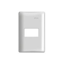 Placa 4x2 1 Posto Horizontal Simon 19 Branca
