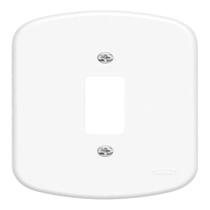 Placa 4x2 1 Posto Vertical Branca Fame Blanc F1 784 Placa 4x2 1 Posto Vertical Branca Fame Blanc F1 784