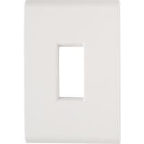 Placa 4X2 1 Posto Vertical Branco Tramontina