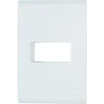 Placa 4x2 1p horizontal liz tramontina Placa 4x2 1p horizontal liz tramontina