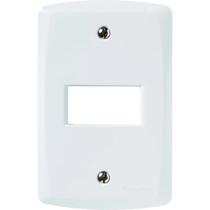 Placa 4X2 1P Horizontal Lux2 Branco Tramontina Placa 4X2 1P Horizontal Lux2 Branco Tramontina