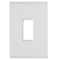 Placa 4X2 1P Vertical Liz Branco Tramontina Placa 4X2 1P Vertical Liz Branco Tramontina
