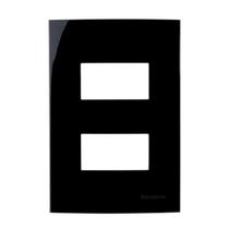 Placa 4x2 2 Mód. Sleek Ebony MAR-GIRIUS Placa 4x2 2 Mód. Sleek Ebony MAR-GIRIUS