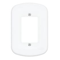 Placa 4x2 2 Modulos Com Tomada Fame Blanc F3p Placa 4x2 2 Modulos Com Tomada Fame Blanc F3p