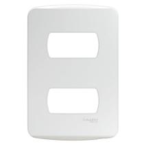 Placa 4x2 2 Modulos Horizontais Schneider Miluz Placa 4x2 2 Modulos Horizontais Schneider Miluz