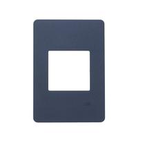 Placa 4x2 2 Modulos Horizontal N1372.1 GF Grafite, Linha Unno Life, ABB Placa 4x2 2 Modulos Horizontal N1372.1 GF Grafite, Linha Unno Life, ABB