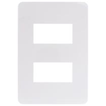 Placa 4x2 2 Postos Branca Orion - S730121004 - SCHNEIDER Placa 4x2 2 Postos Branca Orion - S730121004 - SCHNEIDER