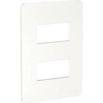 Placa 4X2 2 Postos Branca Orion S730121004 Schneider Placa 4X2 2 Postos Branca Orion S730121004 Schneider