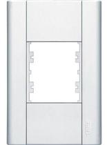 Placa 4x2 2 Postos Horizontais 0072 - Fame Modulare Placa 4x2 2 Postos Horizontais 0072 - Fame Modulare