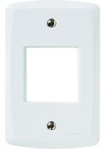 Placa 4x2/ 2 Postos Juntos-tramontina Lux² Branca