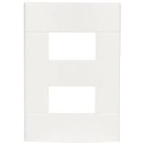Placa 4x2 2 Postos Separados Branca Lunare - PRM44221 - SCHNEIDER Placa 4x2 2 Postos Separados Branca Lunare - PRM44221 - SCHNEIDER
