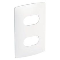 Placa 4x2 2 postos separados Nereya Pial Legrand Sal Seda 663220 Placa 4x2 2 postos separados Nereya Pial Legrand Sal Seda 663220