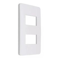 Placa 4x2 2 Postos separados Pial Plus+ Legrand Branco 618506BC