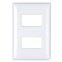 Placa 4x2 2 postos Thesi Bticino M5P2
