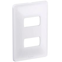 Placa 4x2 2P Branco Zeffia Pial