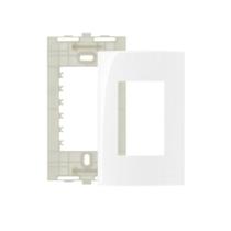 Placa 4x2 3 Mód. C/ Suporte Sleek MAR-GIRIUS