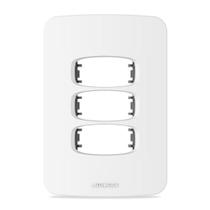 Placa 4X2 3 Módulo Branco Gracia Maxx 85668 Alumbra