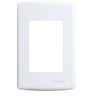Placa 4x2 3 Módulo Branco Siena 6403 Alumbra