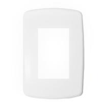 Placa 4x2 3 Modulos com Suporte Branco - DC-8100/35 - DICOMPEL