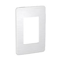 Placa 4x2 3 Módulos Cosmic Grey Orion Schneider