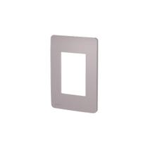 Placa 4X2 3 Módulos S730103224 Axis Grey Orion Schneider