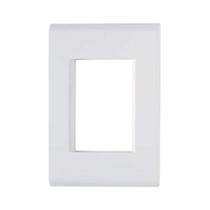 Placa 4x2 3 Pontos Juntos Branca Liz