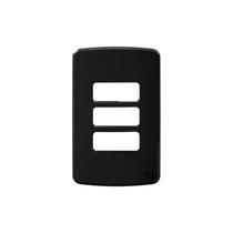 Placa 4x2 3 posições preto compose - weg Placa 4x2 3 posições preto compose - weg