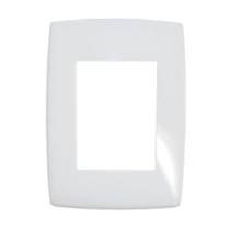 Placa 4x2 3 Postos Branca - 618503 - Pial Plus Placa 4x2 3 Postos Branca - 618503 - Pial Plus