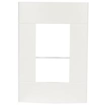 Placa 4x2 3 Postos Branca Lunare - PRM44231 - SCHNEIDER