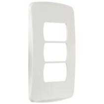 Placa 4x2 3 Postos Branca Miluz - S3B77130 - SCHNEIDER