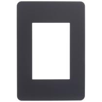 Placa 4x2 3 Postos Stellar Black Orion - S730103294 - SCHNEIDER