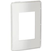 Placa 4x2 3 Postos You Branca - S739103009 - Schneider Placa 4x2 3 Postos Br-you Schneider