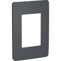 Placa 4X2 3P Stellar Black Orion S730103294 Schneider
