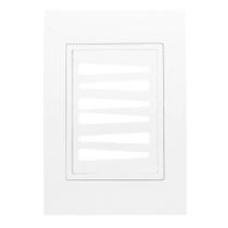 Placa 4x2 6 Interruptor Branco - RVB-1300/191 - RAVENNA